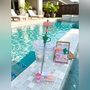 SWC Straw Toppers Howdy Set of 4-Piece